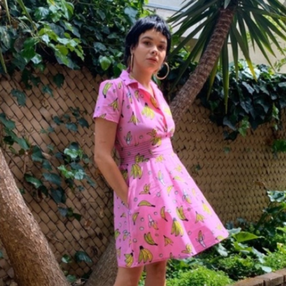 Nooworks Lovely Leah Bananas Dress